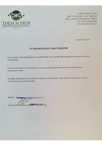 PAC 12TC (1,000 CFM Industrial Air Cooler for Pilot Area