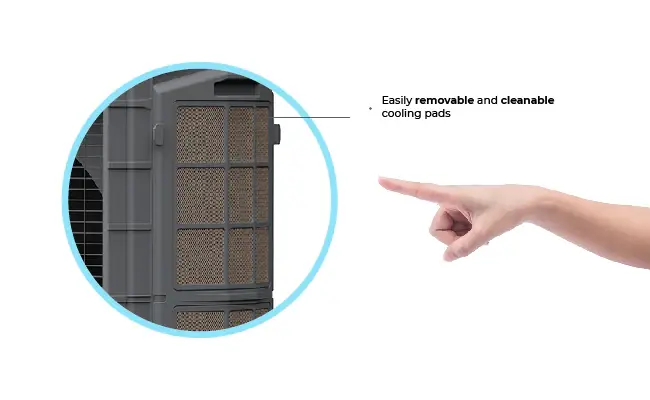 Easy Removable Cooling Pads