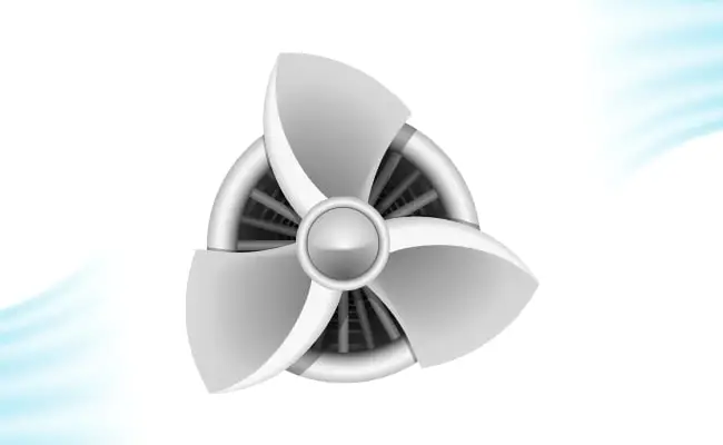 Powerful 3 level speed fan