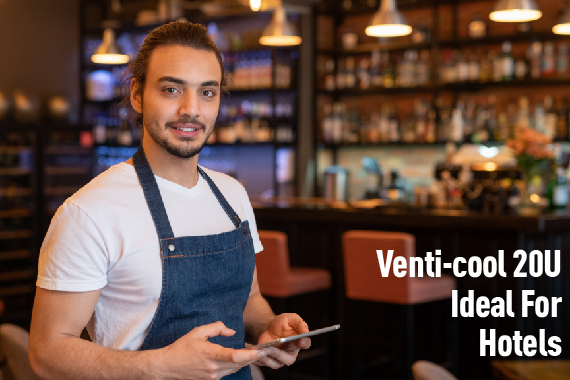 Industrial Cooler with Ventilation