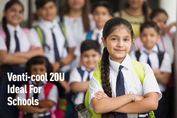 Industrial Air Cooler with Ventilation