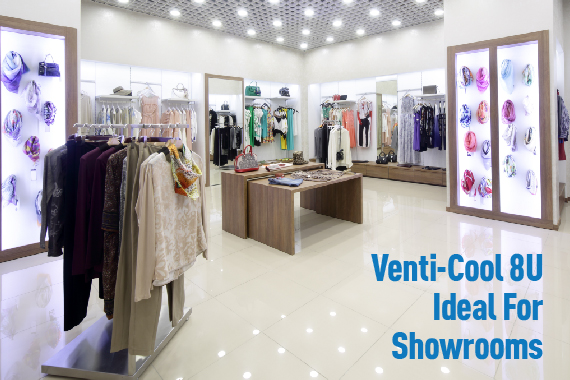 Industrial Air Cooling System with Ventilation