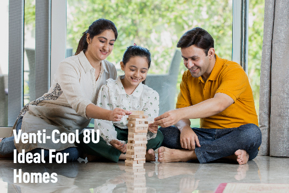 Industrial Air Cooling System for 800 Sq.ft.