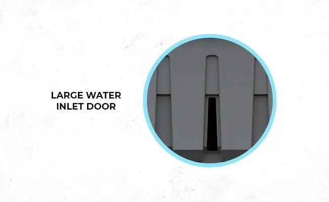 Wide Water Inlet Door Cooler