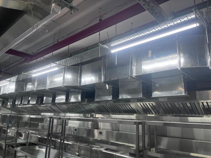 Industrial Cooling System for Showroom