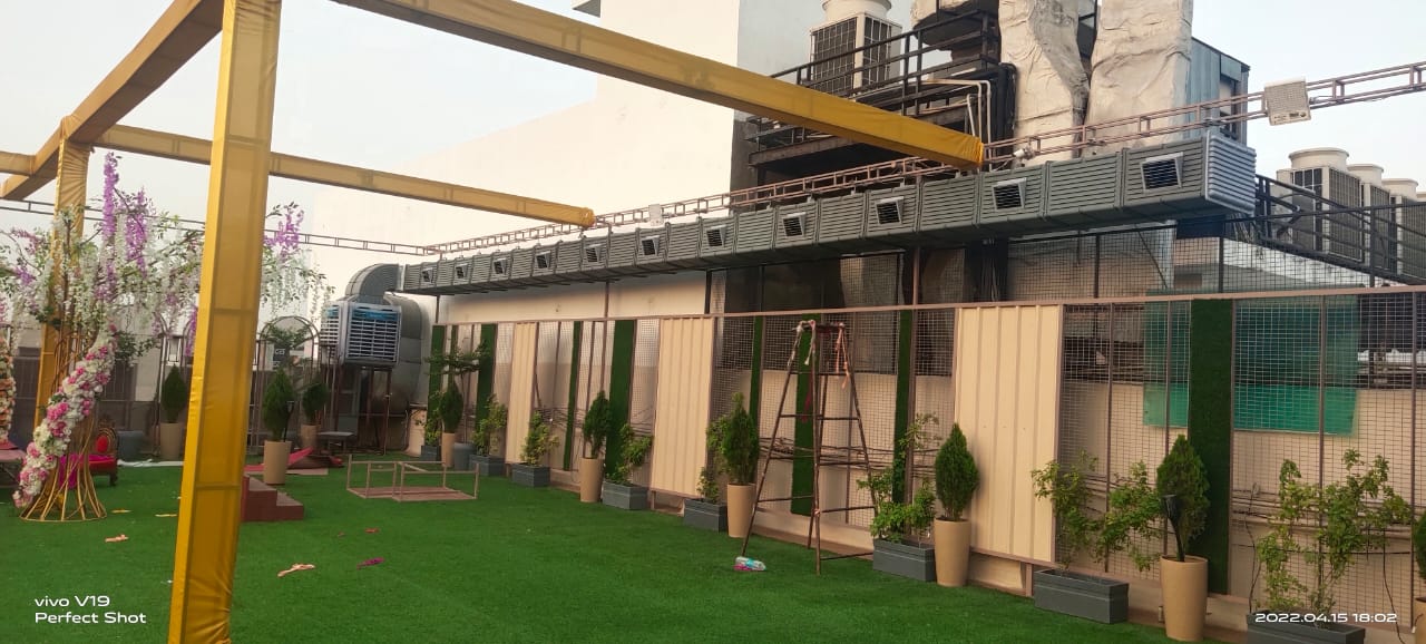 Industrial Cooling System for Showroom