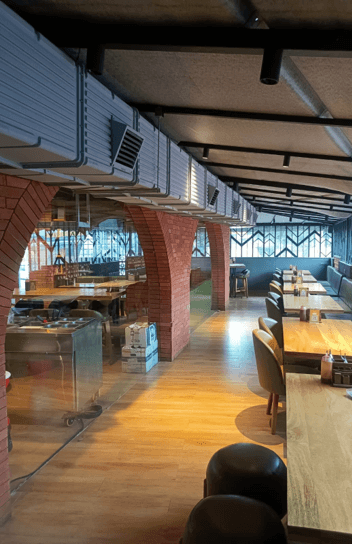 Industrial Cooling System for Showroom